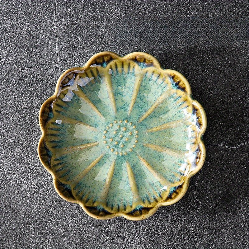 Milli Arts - Ceramic Lotus Leaf Jewelry Bowl - Milli Arts