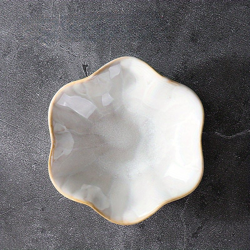 Milli Arts - Ceramic Lotus Leaf Jewelry Bowl - Milli Arts