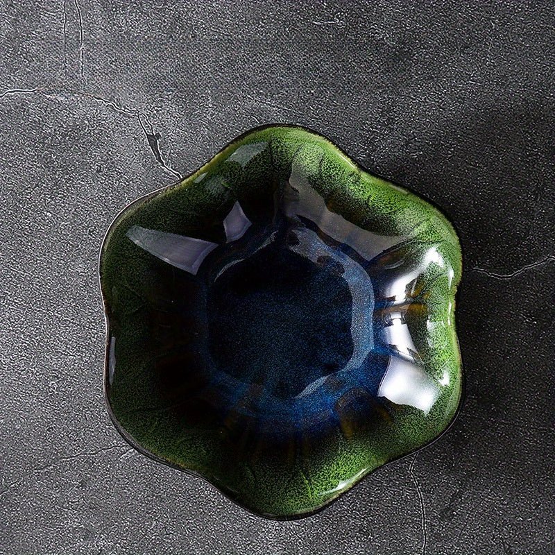Milli Arts - Ceramic Lotus Leaf Jewelry Bowl - Milli Arts