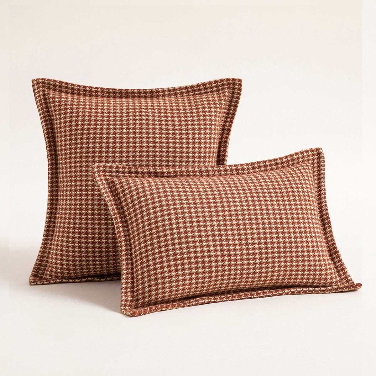 Milli Arts - Classic Houndstooth Pillow Cover - Milli Arts
