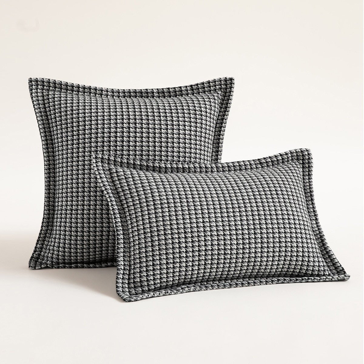 Milli Arts - Classic Houndstooth Pillow Cover - Milli Arts