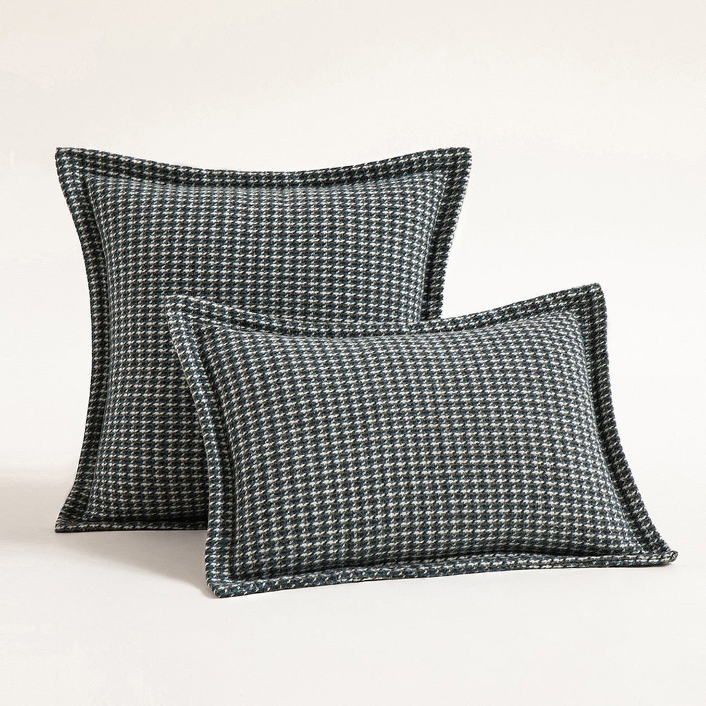 Milli Arts - Classic Houndstooth Pillow Cover - Milli Arts