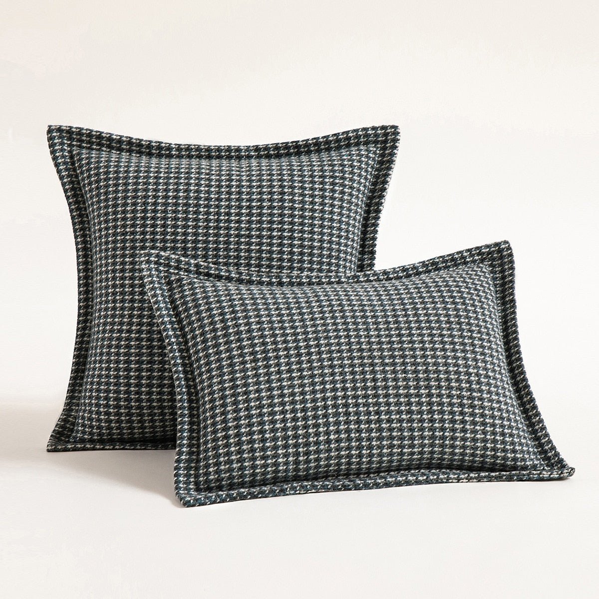 Milli Arts - Classic Houndstooth Pillow Cover - Milli Arts