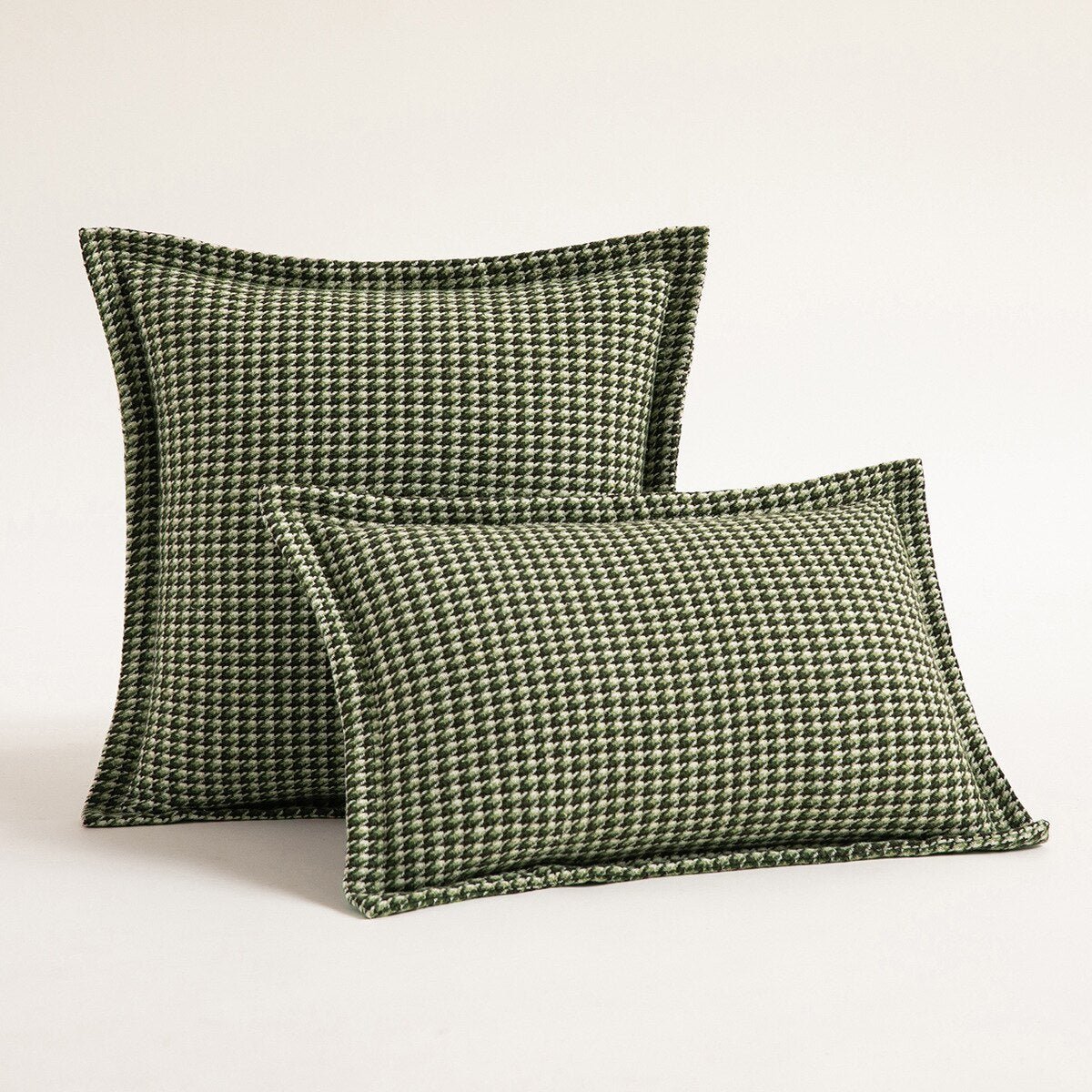 Milli Arts - Classic Houndstooth Pillow Cover - Milli Arts