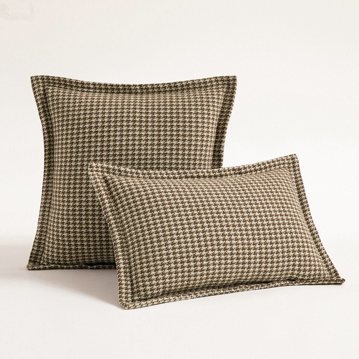 Milli Arts - Classic Houndstooth Pillow Cover - Milli Arts