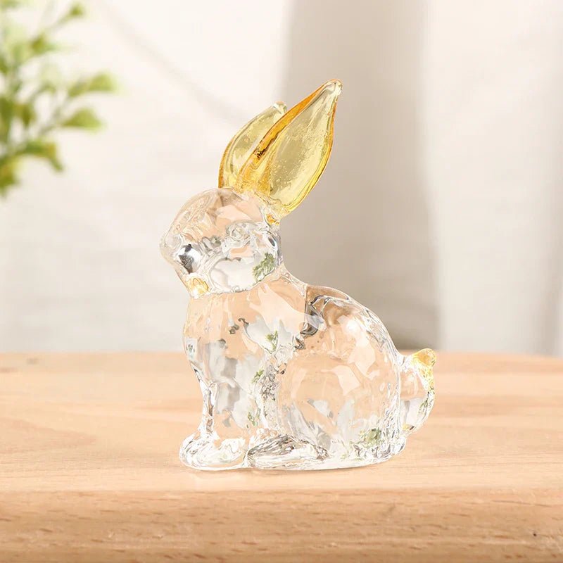 Milli Arts – Crystal Bunny Sculpture - Milli Arts