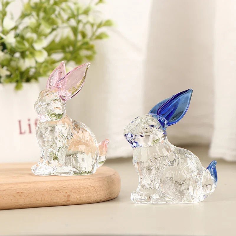 Milli Arts – Crystal Bunny Sculpture - Milli Arts