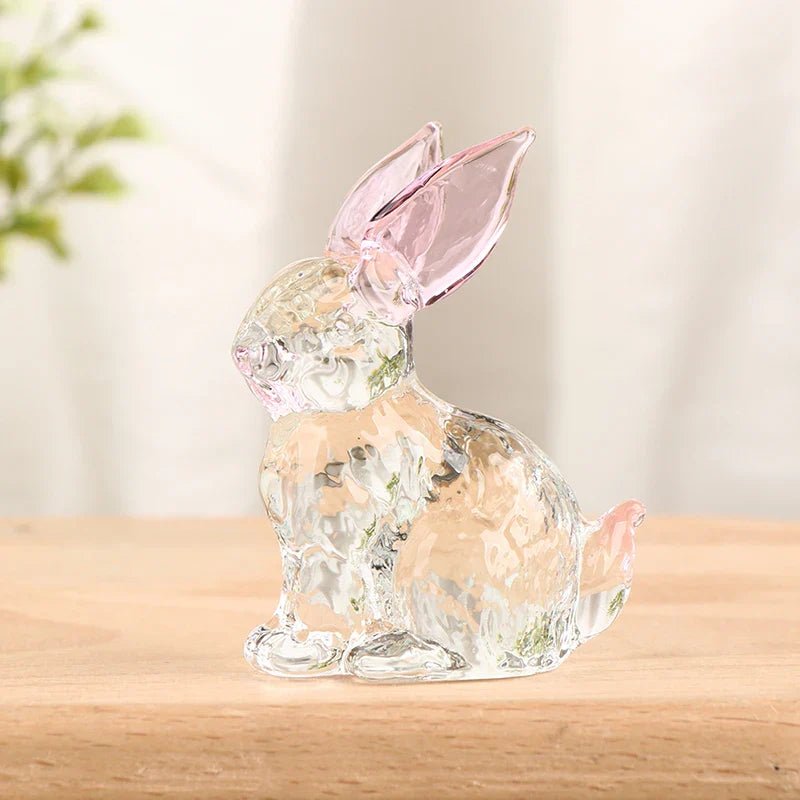Milli Arts – Crystal Bunny Sculpture - Milli Arts