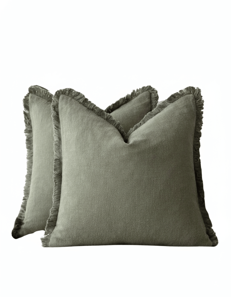 Milli Arts - Decorative Ruffle Covers in Cotton - Milli Arts