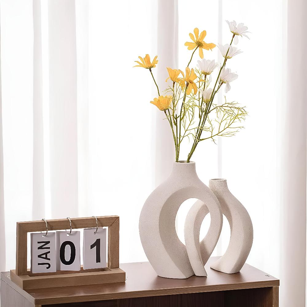 Milli Arts – Elegant Abstract Ceramic Vases for a Sophisticated Display - Milli Arts