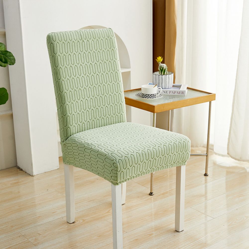 Milli Arts – Elegant Elastic Jacquard Chair Cover for a Refined Touch - Milli Arts