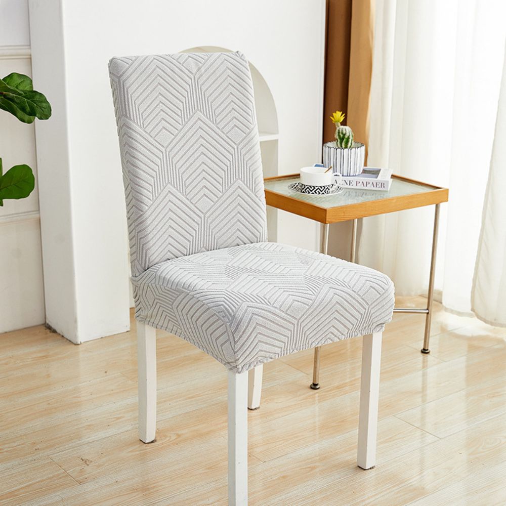 Milli Arts – Elegant Elastic Jacquard Chair Cover for a Refined Touch - Milli Arts