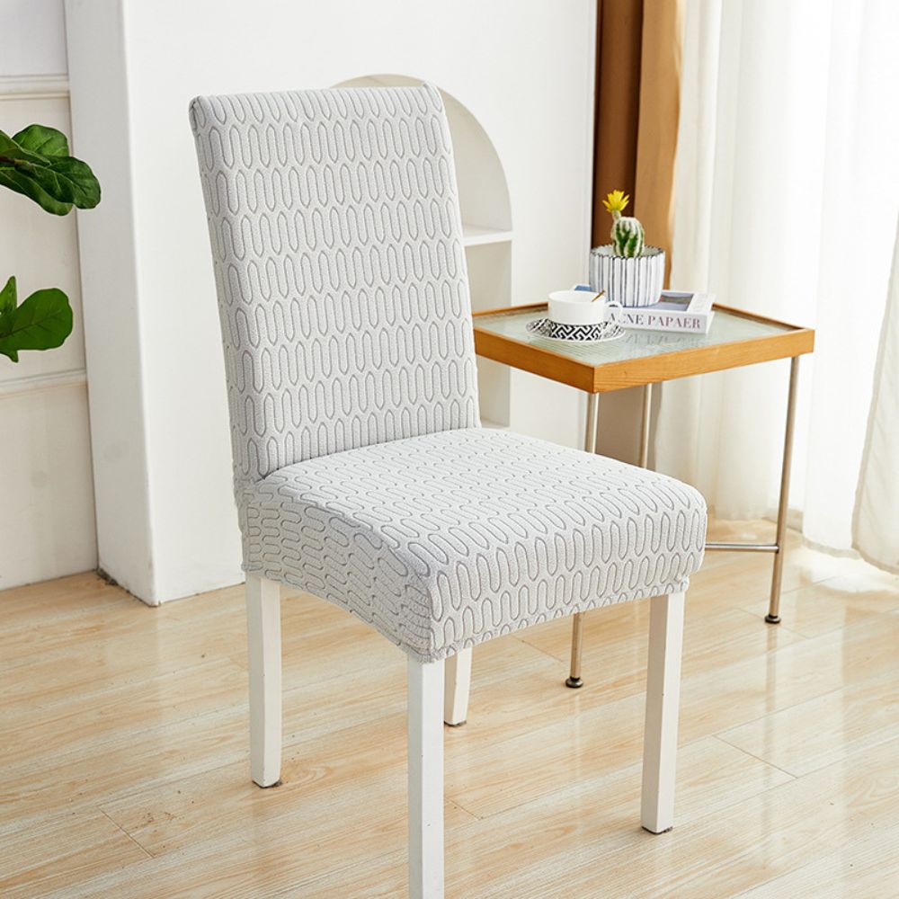 Milli Arts – Elegant Elastic Jacquard Chair Cover for a Refined Touch - Milli Arts