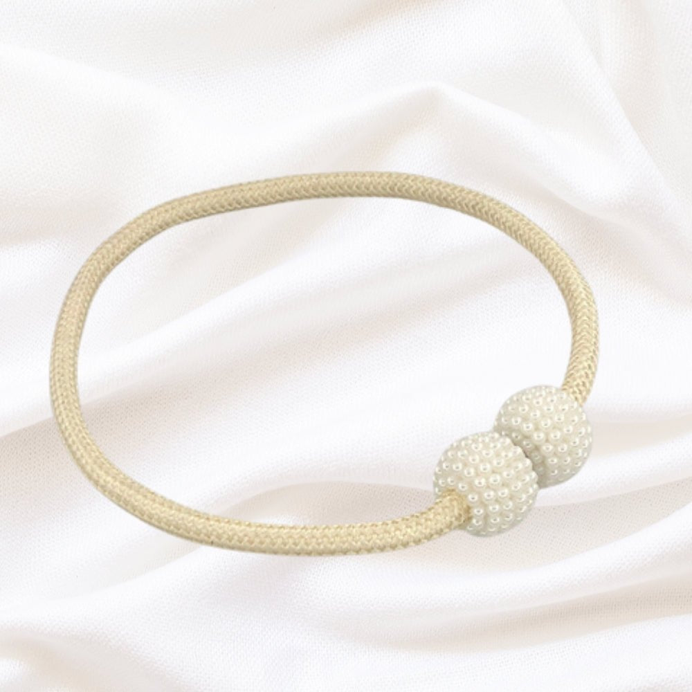 Milli Arts – Elegant Magnetic Pearl Curtain Tie Backs for a Sophisticated Touch - Milli Arts
