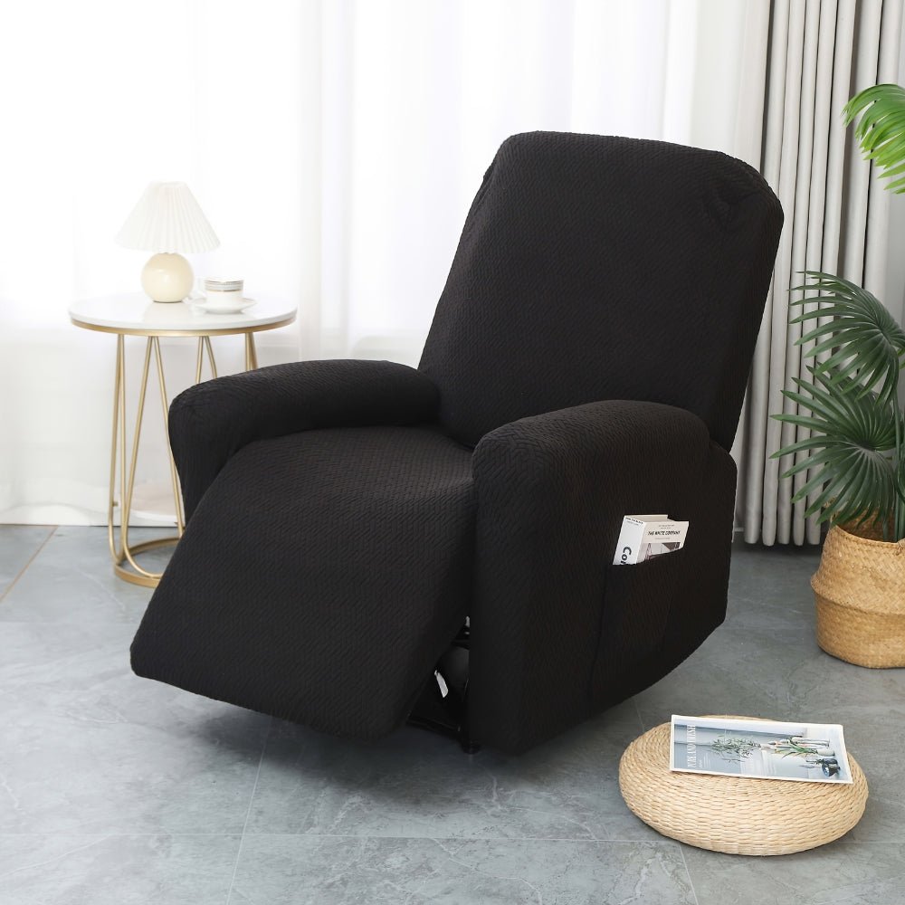 Milli Arts – Elegant Soft Pocket Recliner Chair Cover in Luxe Fabric for a Cozy Retreat - Milli Arts