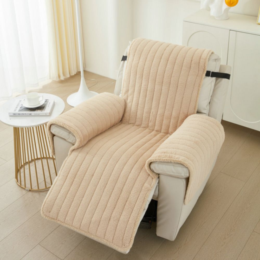 Milli Arts – Elegant Textured Recliner Cover for Cozy Comfort and Inviting Atmosphere - Milli Arts