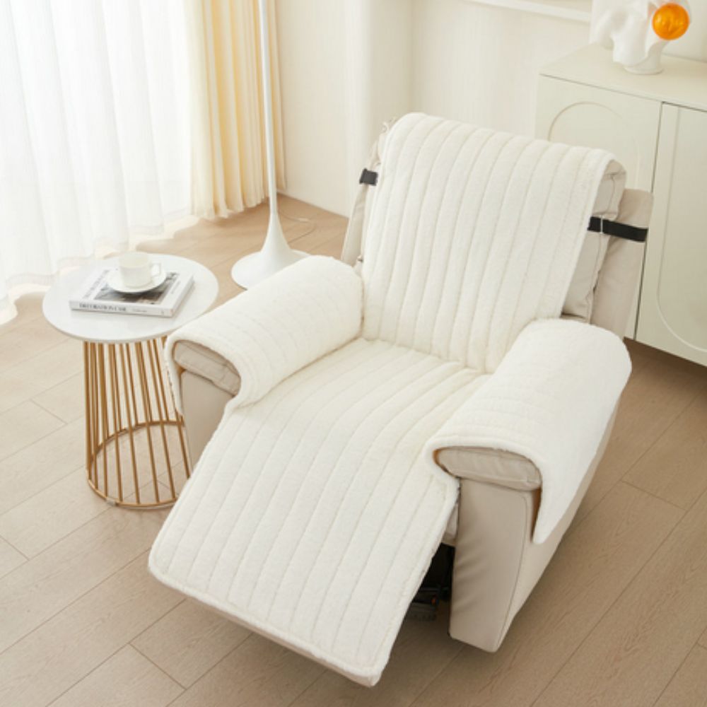 Milli Arts – Elegant Textured Recliner Cover for Cozy Comfort and Inviting Atmosphere - Milli Arts