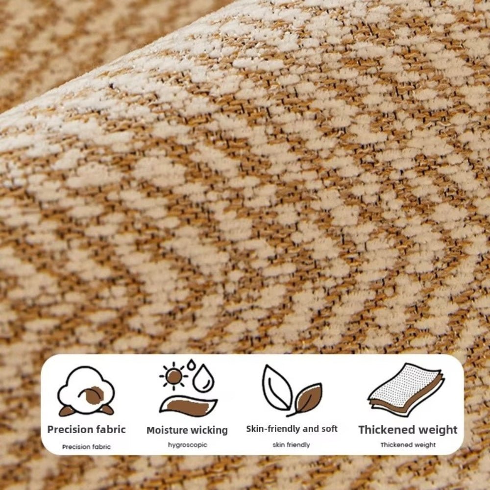 Milli Arts – Elegant Wave Design Anti - Slip Sofa Cover for a Stylish Living Space - Milli Arts