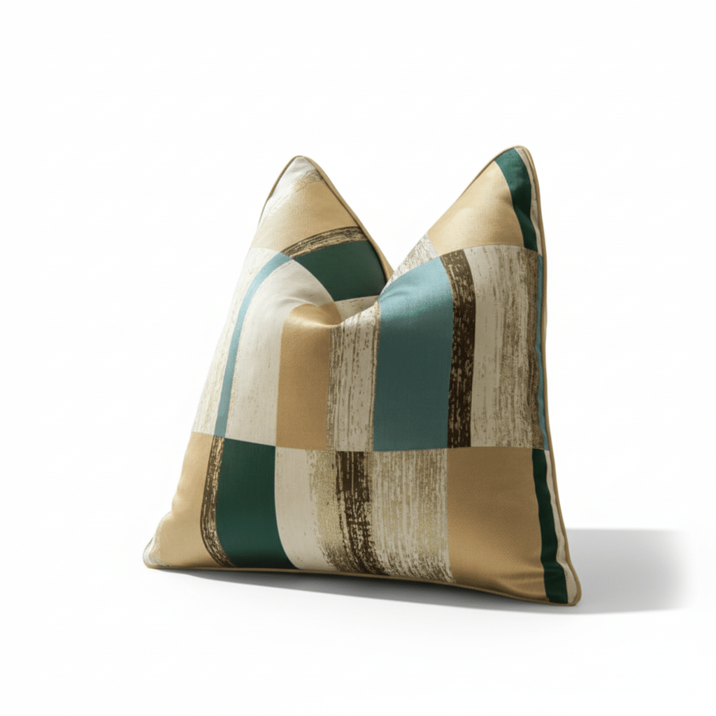Milli Arts – Exquisite Gilded Cushion Cover for Elegant Interiors with Timeless Charm - Milli Arts