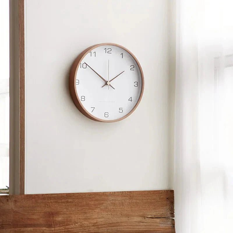 Milli Arts - Luxury Wood and Glass Wall Clock - Milli Arts
