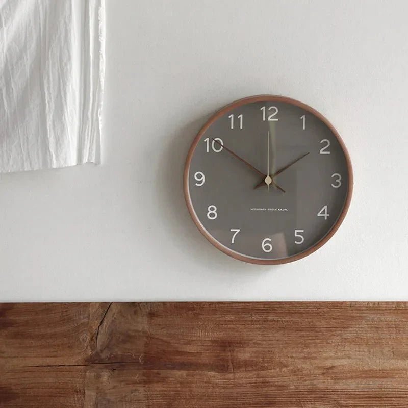 Milli Arts - Luxury Wood and Glass Wall Clock - Milli Arts