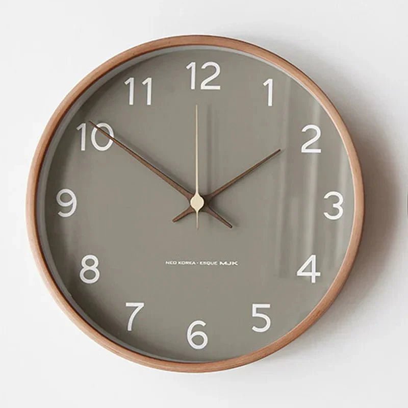 Milli Arts - Luxury Wood and Glass Wall Clock - Milli Arts
