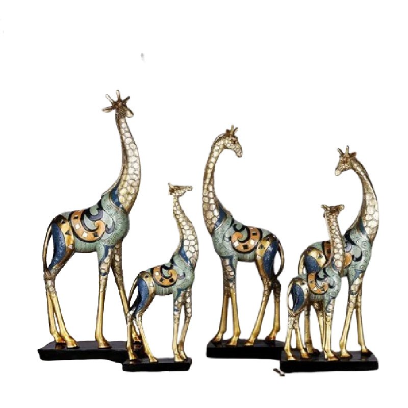Milli Arts – Majestic Giraffe Sculpture - Milli Arts