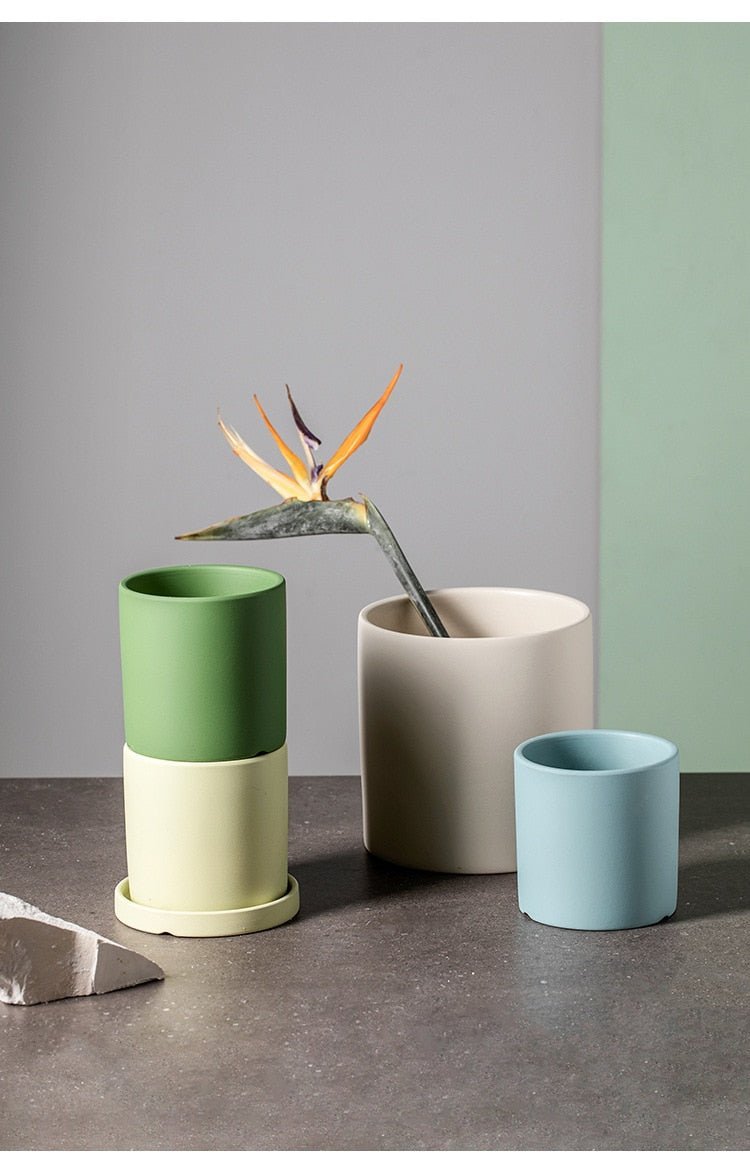 Milli Arts - Minimalist Ceramic Planters - Milli Arts