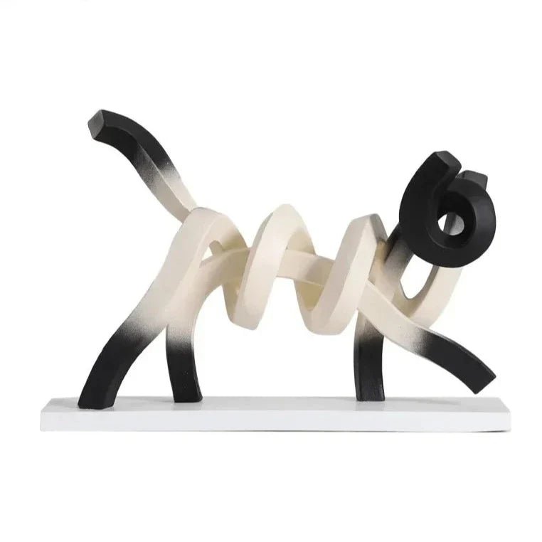 Milli Arts – Modern Cat Sculpture - Milli Arts