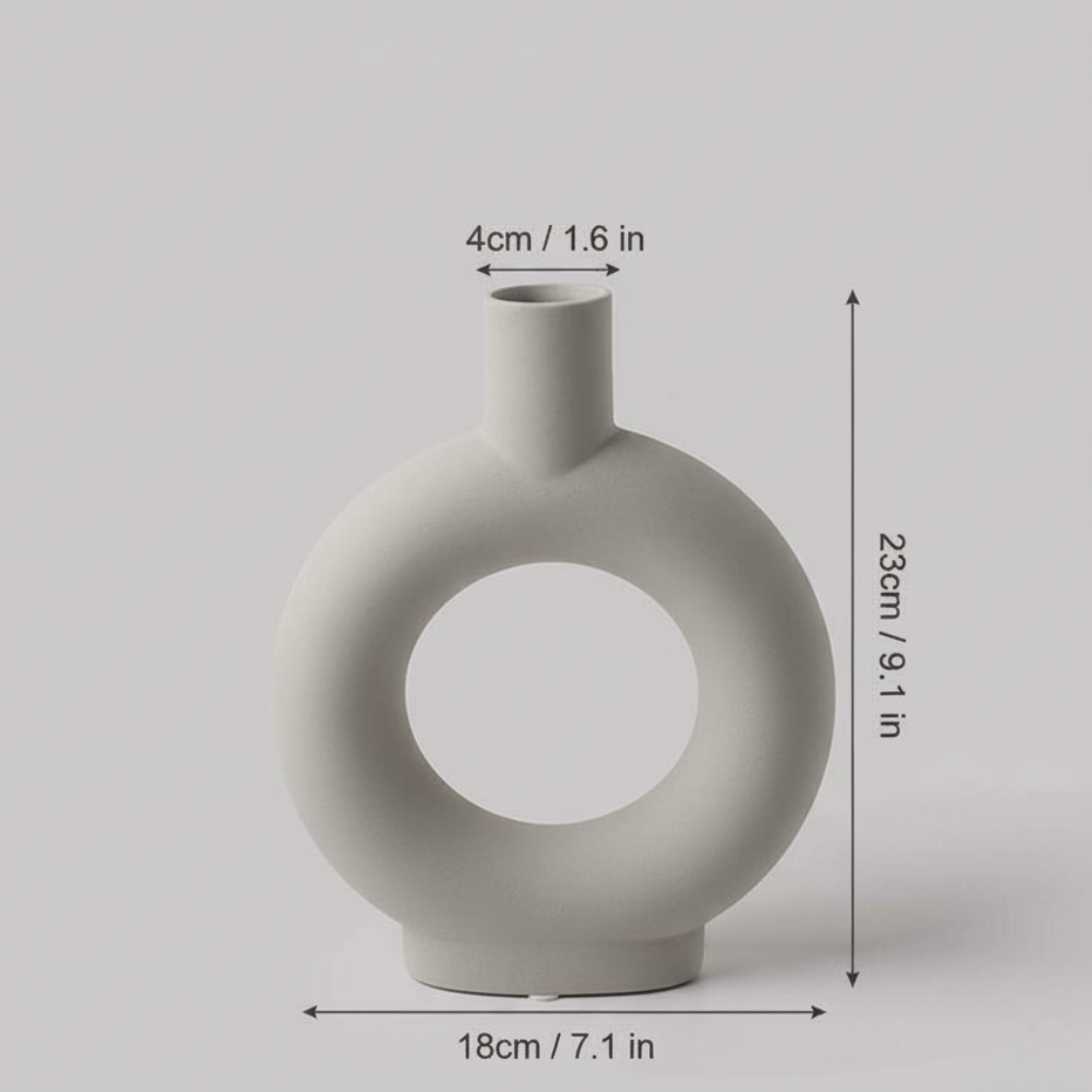 Milli Arts - Nordic Ceramic Vase Decor - Milli Arts