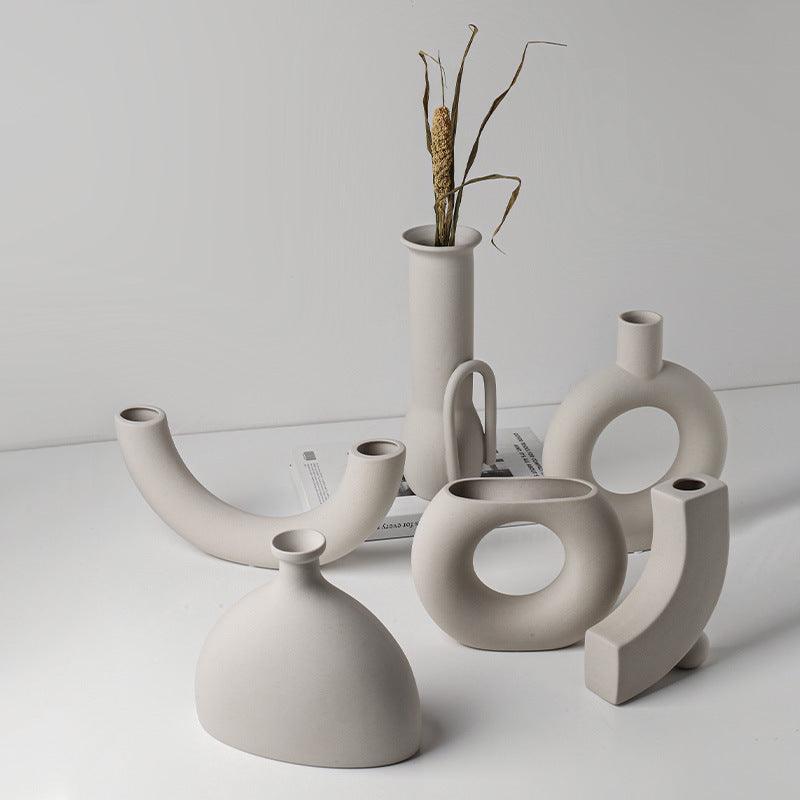 Milli Arts - Nordic Ceramic Vase Decor - Milli Arts